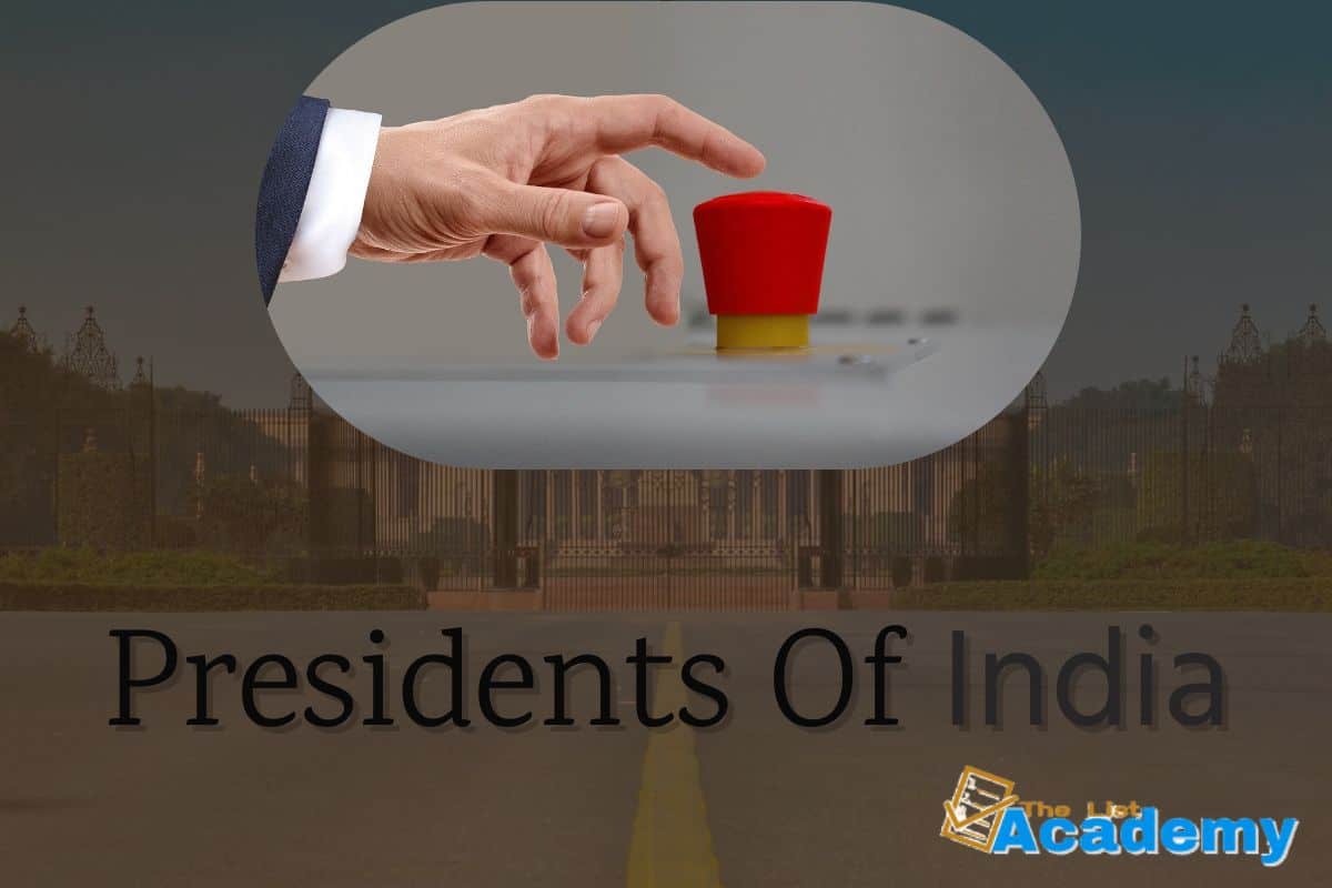 Cover Image For List : Presidents Of India