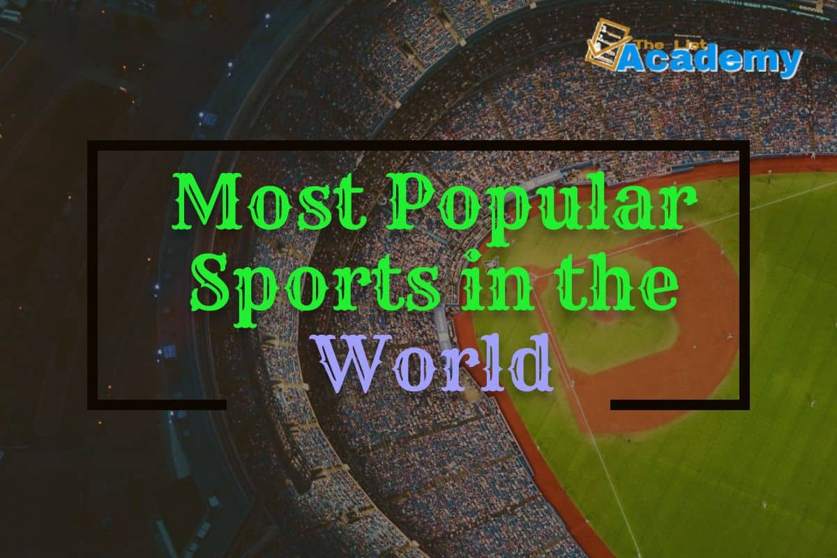 Cover Image For List : World's  32 Most Popular Sports In The World