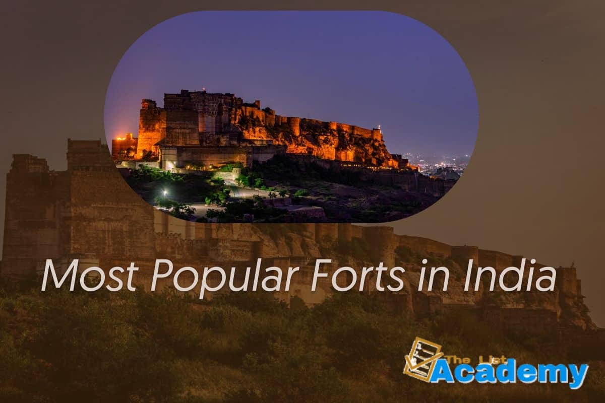 Cover Image For List : 38 Most Popular Forts In India