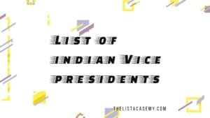 भारत के सभी उपराष्ट्रपतियों की सूची 6