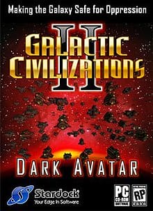 गेलेक्टिक सिविलाइज़ेशन II: डार्क अवतार Galactic Civilizations II: Dark Avatar