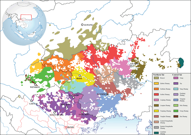 ज़ुआंग भाषा Zhuang languages