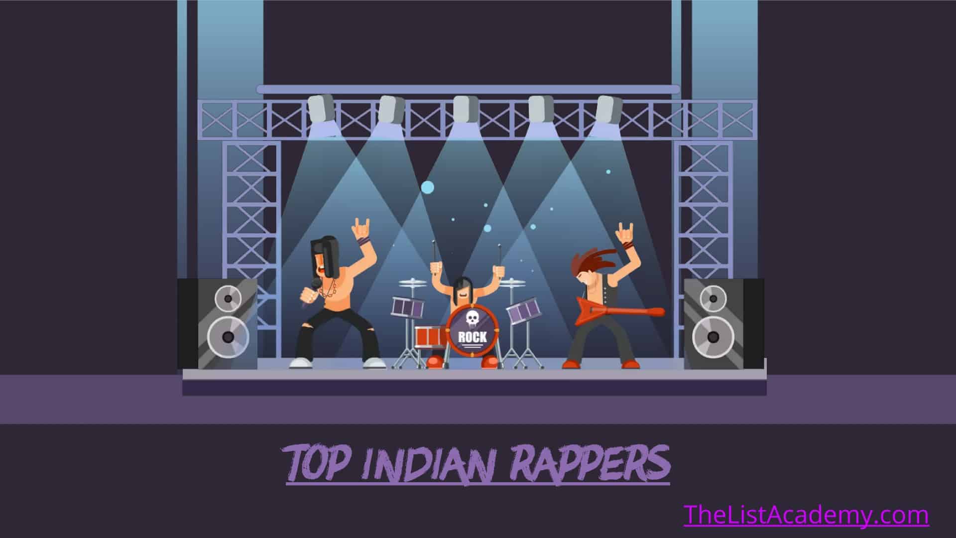 Cover Image For List : 65 Popular Indian Rappers