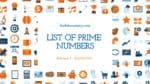 List of  All Prime Numbers between 1 and  20,000,000 -thelistAcademy