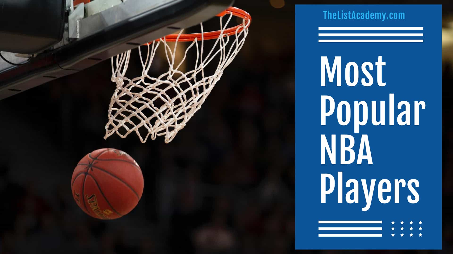Cover Image For List : 108 Most Popular Nba Players