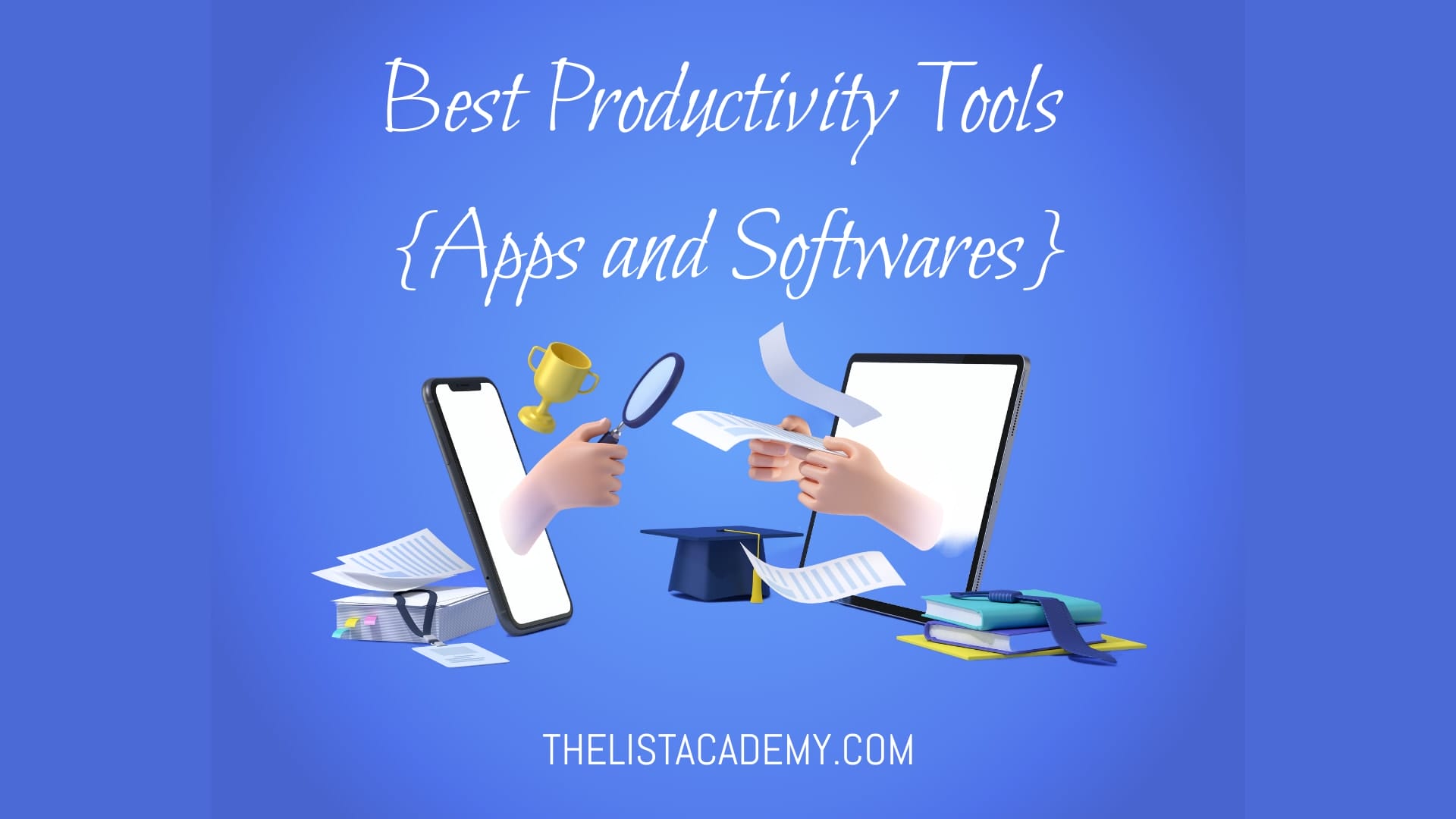 Cover Image For List : 97 Productivity Tools - List Of Best Productivity Apps And Softwares