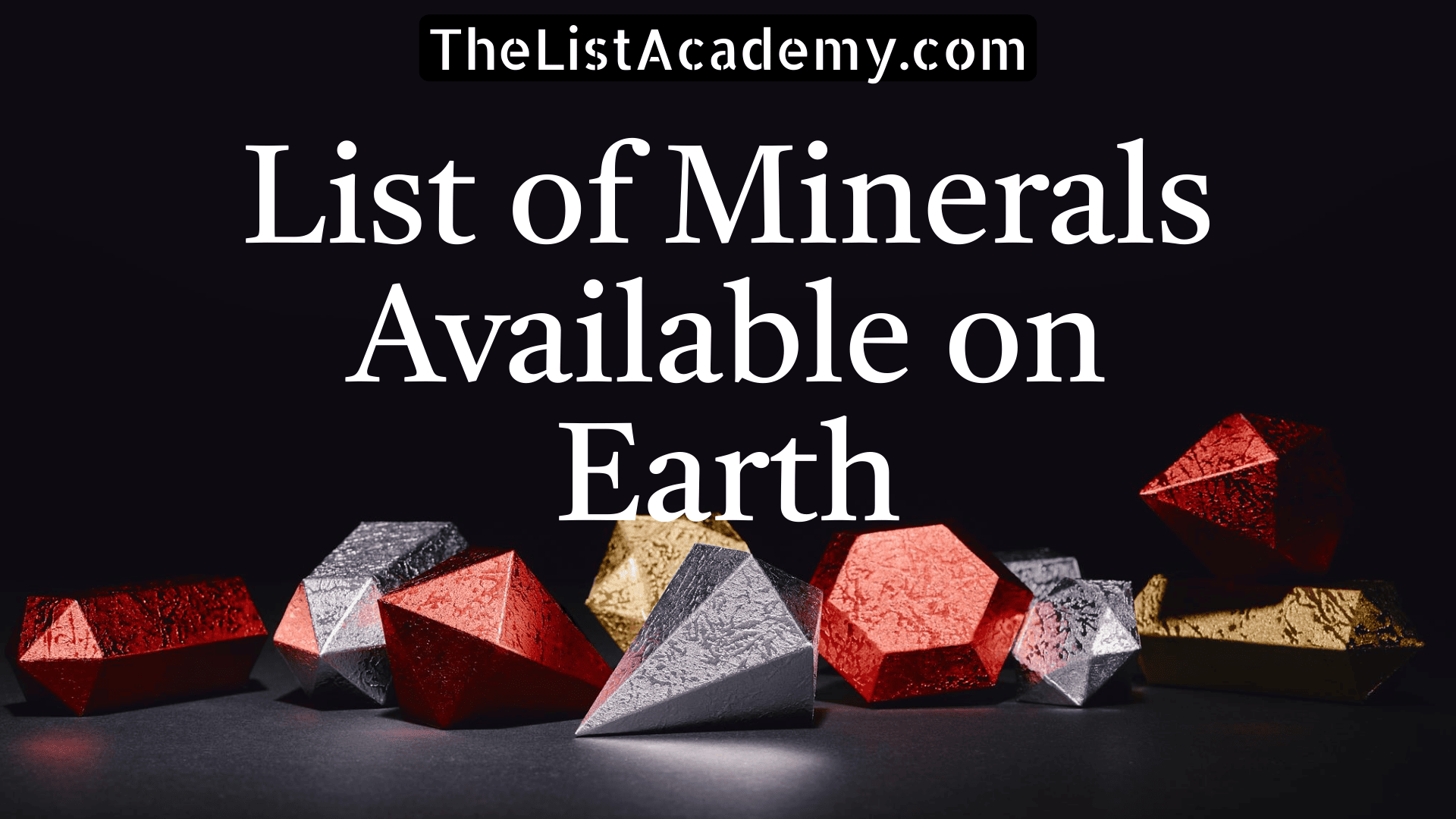 Cover Image For List : List Of  1453 Minerals Available On Earth